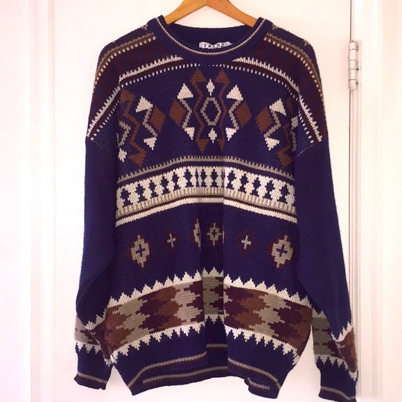 Vintage 80s Trend Basics Classic Sweater - Picture 2 of 7